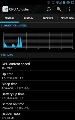 CPU Adjuster android App screenshot 6